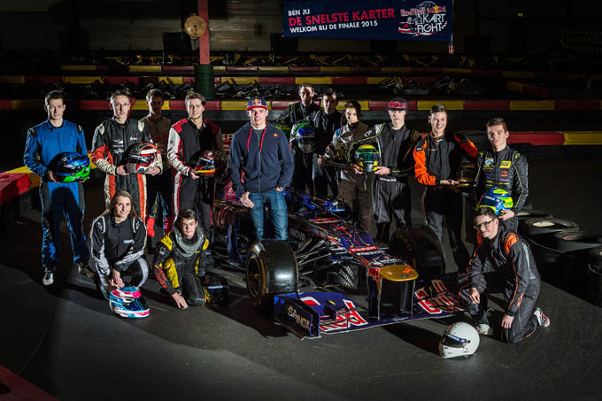 Max Verstappen Red Bull Kart Fight